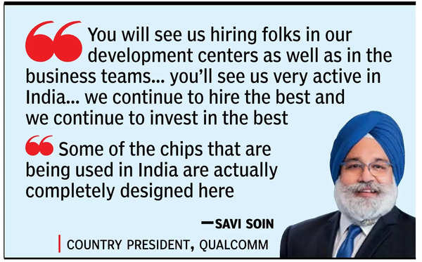 ‘India largest engg centre for Qualcomm globally’