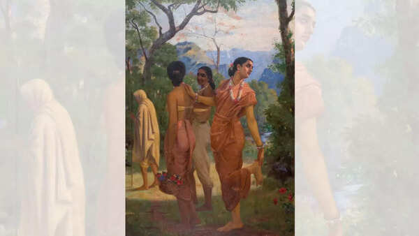 Shakuntala by Raja Ravi Varma