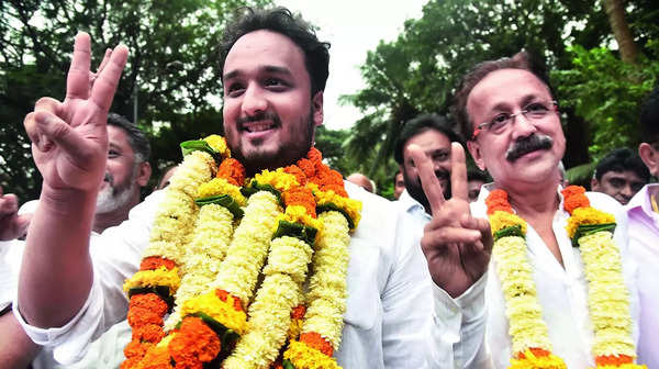 Zeeshan Siddique and Baba Siddique