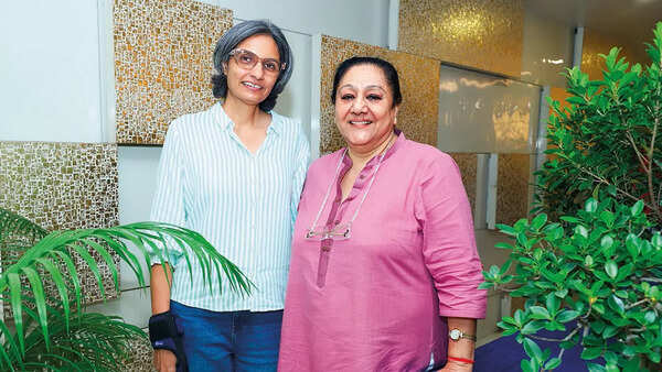Radhika (L) and Alka