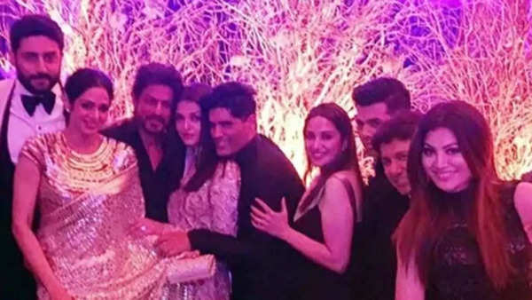 Aishwarya, Abhishek, SRK, Sridevi y otros