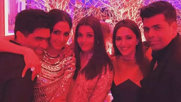 Manish-Sridevi-Aishwarya-Madhuri-Karan