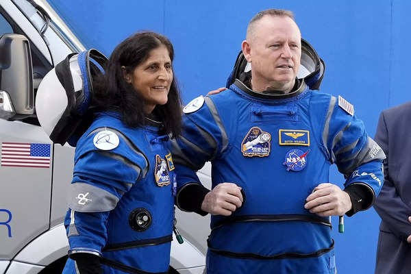 Sunita Williams and Butch Wilmore