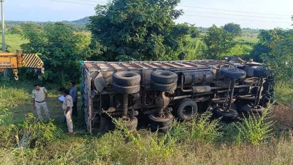 Truck rollover