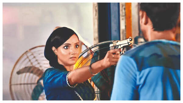 Shritama in a still from Advocate Anjali Awasthi