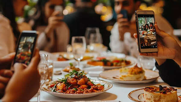 ‘Foodstagramming’ has become popular with social media
