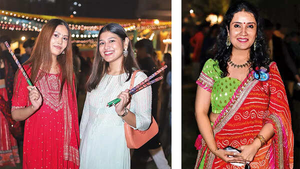 (L) Simran and Ashwi (R) Divya