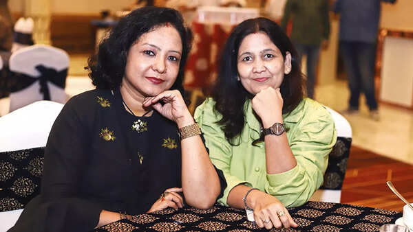 Anuradha (L) and Payal
