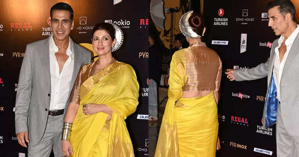 Akshay Kumar and Twinkle Khanna MAMI Mumbai Film Festival