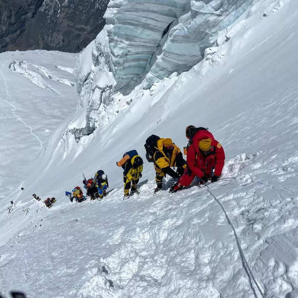 Baljeet climbing Annapurna in 2022 (Photo: Baljeet Kaur)