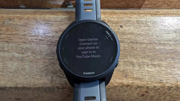 Garmin Forerunner 165 Music feature