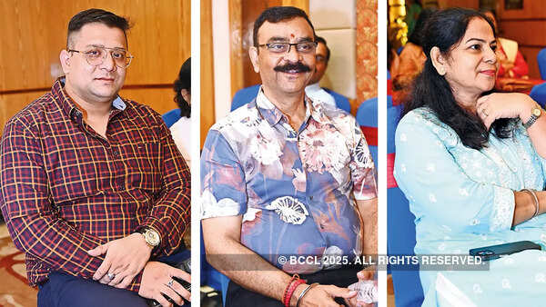 (L) Gaurav (C) Govind Kishnani (R) Mallika