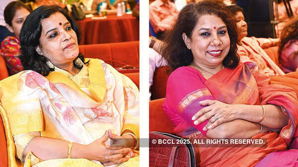 (L) Prof Bhavana Trivedi (R) Prof Sangeeta