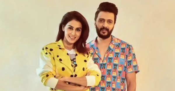 Riteish Deshmukh and Genelia D'Souza