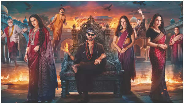 A still from Bhool Bhulaiyaa 3