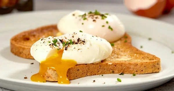 poached eggs