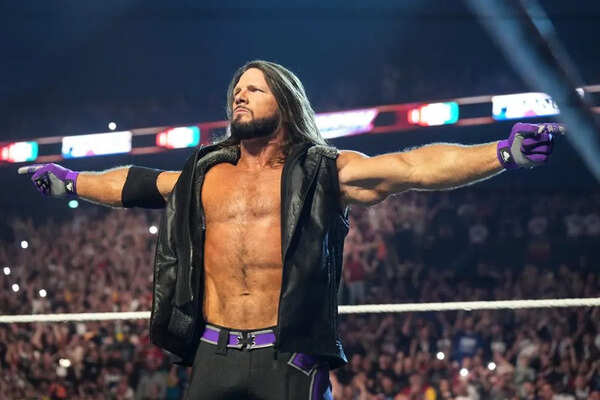 AJ Styles in the ring