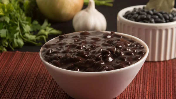 cooked black beans