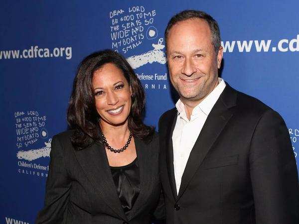 2013: Kamala Harris and Doug Emhoff met on a blind date.