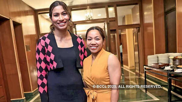 Lovlina Borgohain and Mirabai Chanu