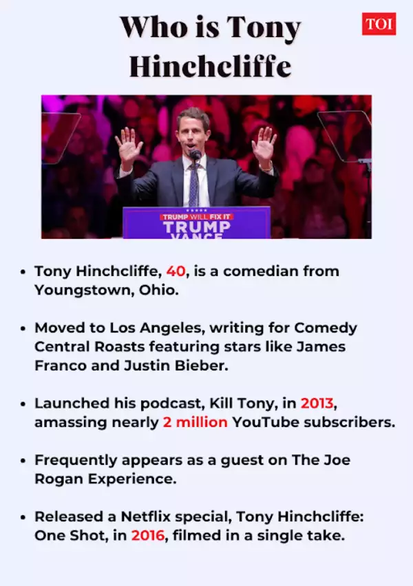 Who is Tony Hinchcliffe