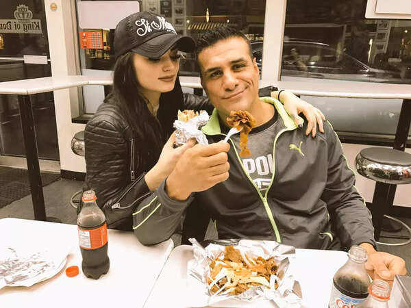 Paige and Alberto Del Rio