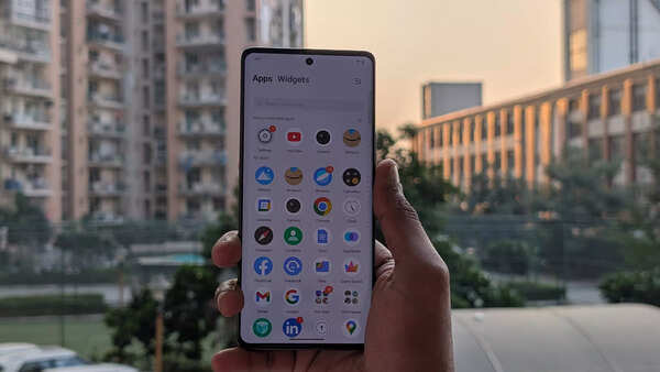 Vivo T3 Ultra app drawer