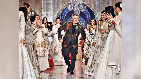 Rohit Bal’s showcases were known for being grand celebrations