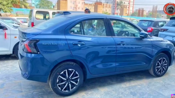 Maruti Dzire side profile