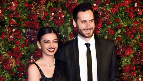 Radhika Apte avec son mari Benedict Taylor