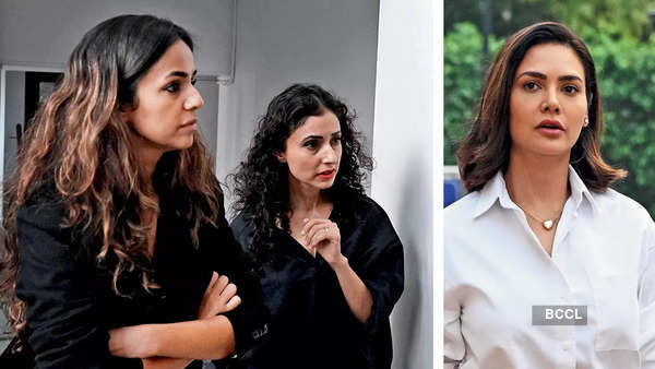 Nainika, Gauri Karan and Esha Gupta (L to R)