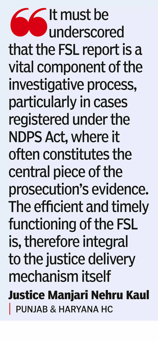 Go for complete renovation of forensic labs, tells HC Pb & Hry