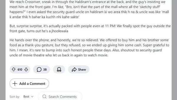 Delhi-man shares heartwarming story of a stranger returning his mother’s lost phone