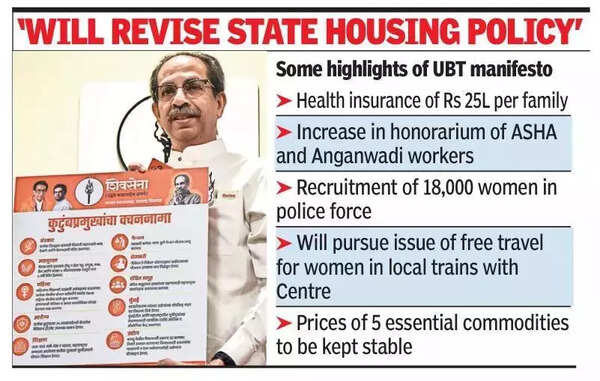 Will take back all Dharavi land given to Adani: UBT Manifesto