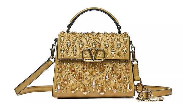 Valentino Garavani launched its first India-specific bag – a blingy Vsling – to celebrate Diwali