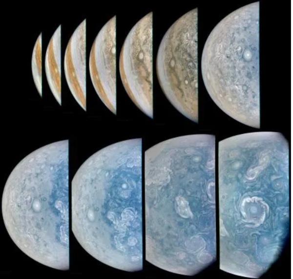 View of Jupiter, seen by NASA's Juno. (Image credit: NASA/JPL-Caltech/SwRI/MSSS/Brian Swift © cc by)