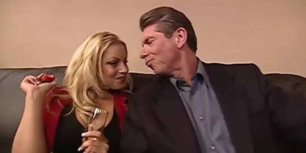 Trish Stratus and Vince McMahon