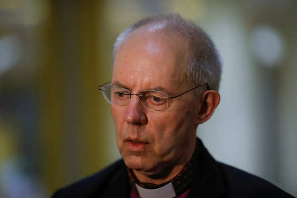 FILE PHOTO: Archbishop of Canterbury Justin Welby