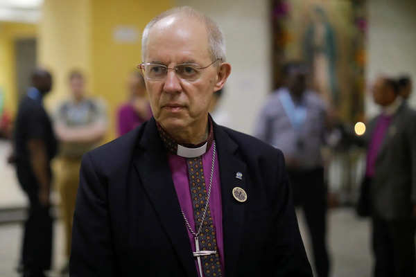 Archbishop of Canterbury Justin Welby