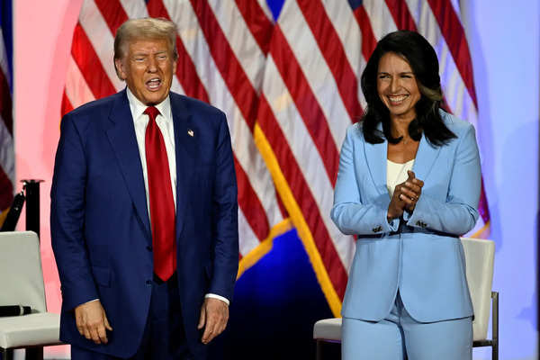 Donald Trump and Tulsi Gabbard