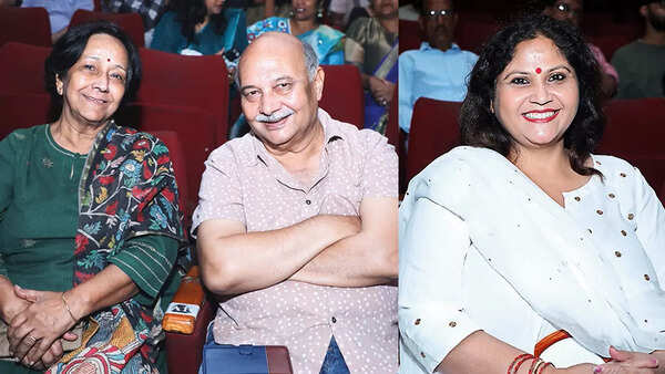 (L) Rashmi and Amitabh (R) Parul