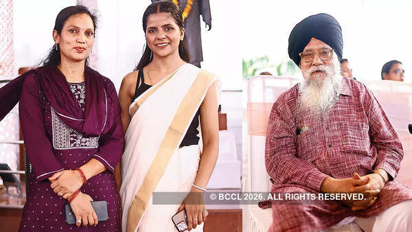 (L) Archana and Vaishnavi (R) Atamjeet Singh