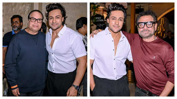 Shalin with Ramesh Taurani and Anees Bazmee (BCCL/Tejas Kudtarkar)