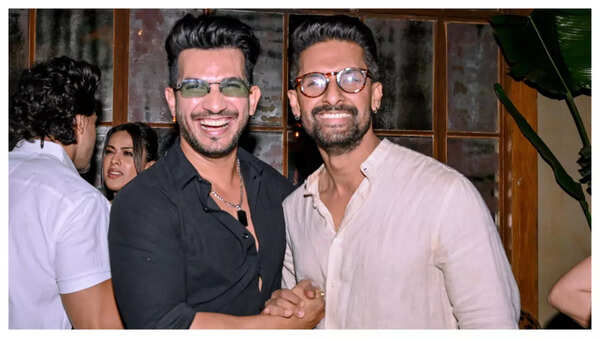 Arjun Bijlani and Ravi Dubey (BCCL/Tejas Kudtarkar)