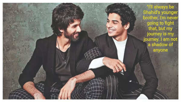 Brothers Shahid Kapoor and Ishaan Khatter