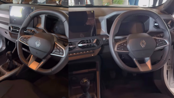 Interior of the new Renault Duster