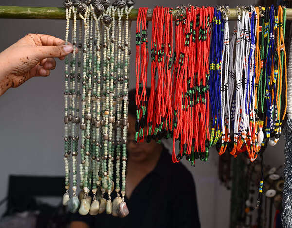 Nagaland's Narola Ao makes bead jewellery worn by the Ao and Angami tribe