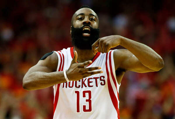 James Harden in Houston Rockets