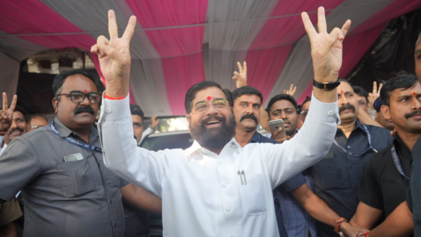 Chief minister Eknath Shinde thanked voters for the landslide victory and overwhelming mandate given to the Mahayuti alliance.