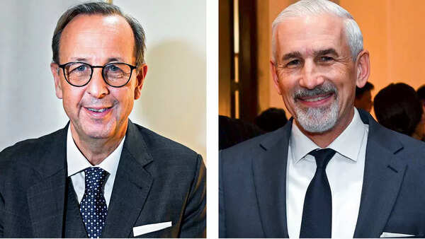 Italian ambassador Antonio Bartoli and Shombi Sharp, UN Resident Coordinator